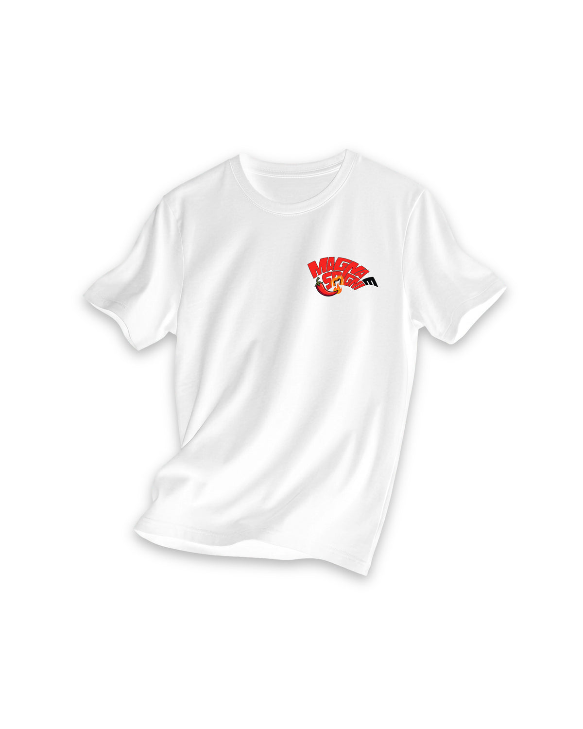 Hot Lap — T-shirt Bianca, fronte
